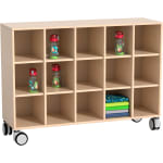 Eigentumsschrank move upp® mit 15 Fächer, B 125 x H 79 x T 38 cm