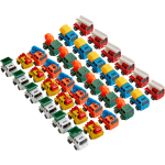 Baufahrzeuge-Set, 36-teilig