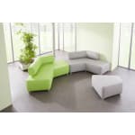 Sofa Bumerang, Kunstleder, div. Farben