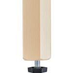 Kita-Tisch Forma, Rechteck, 160x80, Rollenmix