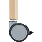 Kita-Tisch Forma, Rechteck, 160x80, Rollenmix