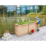 Hochbeet für den Kindergarten, schmal