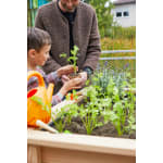 Hochbeet für den Kindergarten, schmal