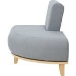 Viertelkreisabschluss Chillax, rechts, B 130 x H 81 x T 72 cm