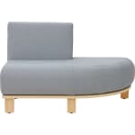 Viertelkreisabschluss Chillax, rechts, B 130 x H 81 x T 72 cm