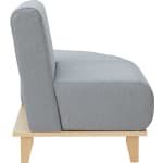 Viertelkreisabschluss Chillax, rechts, B 130 x H 81 x T 72 cm