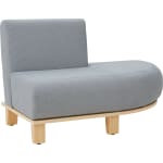 Viertelkreisabschluss Chillax, rechts, B 130 x H 81 x T 72 cm