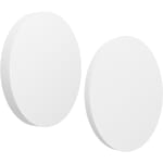 abacustica®-Schallabsorber-Set Wände&Decken, weiß; Raumgröße 10 m2