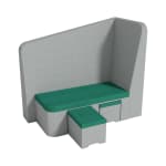 Erwachsenensofa, rechts, Stoffbezug