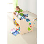 Bücherbank Kindergarten, Sitzhöhe 34 cm