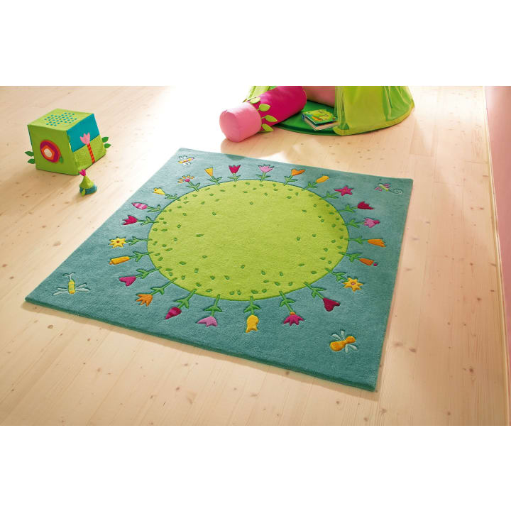Teppich Blumenplanet