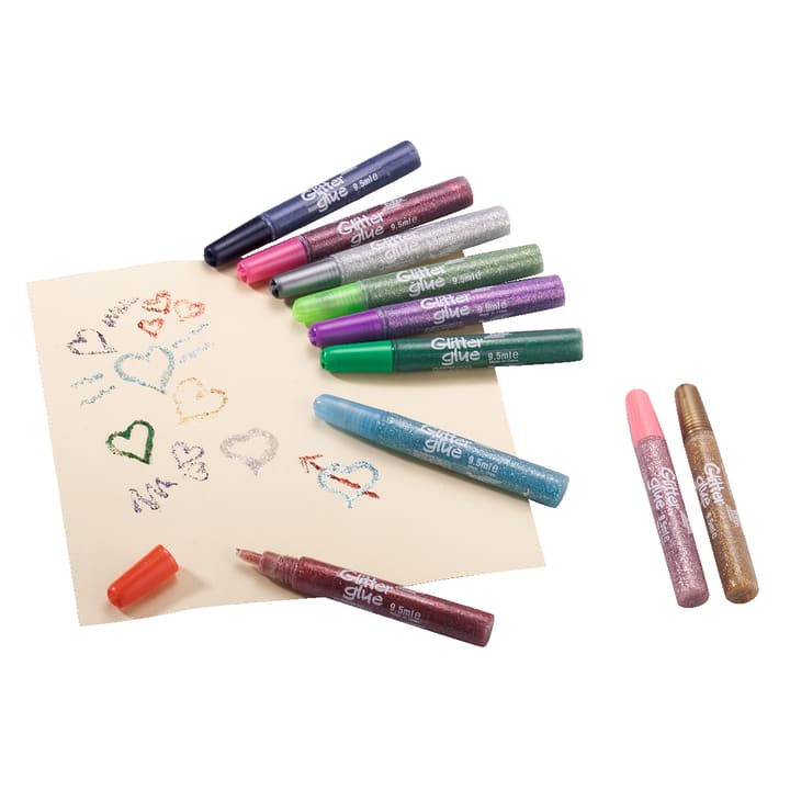 Glitter-Sortiment, 10 Farben