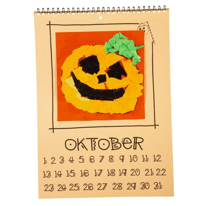 Mal- und Bastelkalender, 20 Stück
