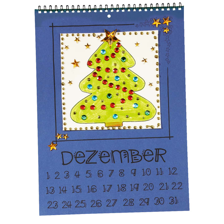Mal- und Bastelkalender, 20 Stück
