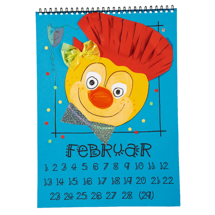 Mal- und Bastelkalender, 20 Stück