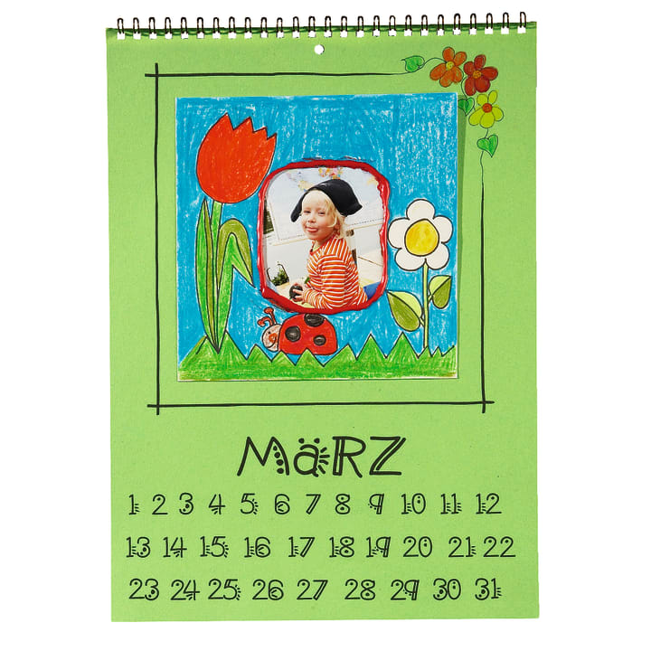 Mal- und Bastelkalender, 20 Stück