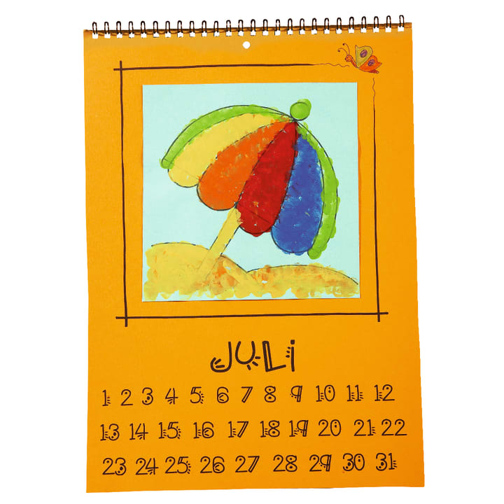 Mal- und Bastelkalender, 20 Stück