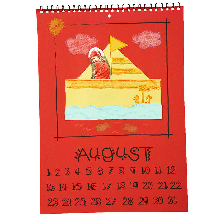 Mal- und Bastelkalender, 20 Stück
