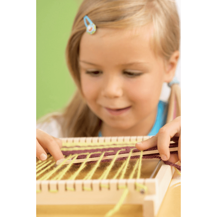 Webrahmen-Set aus Holz für Kinder ab 6 Jahre