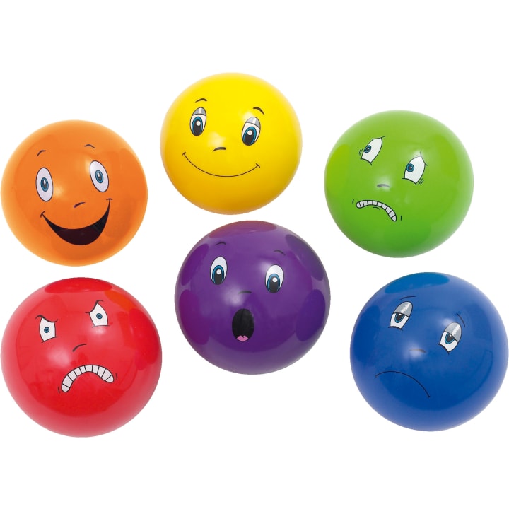 Bälleset Emotionen, 20 cm, 6 Stück