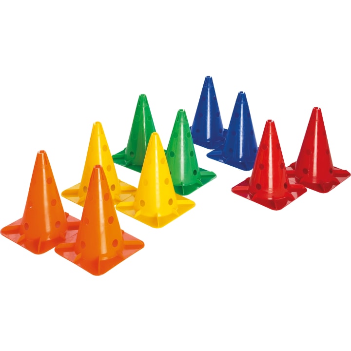 HABA Pro Gymnastik Kegel-Set, 54-teilig