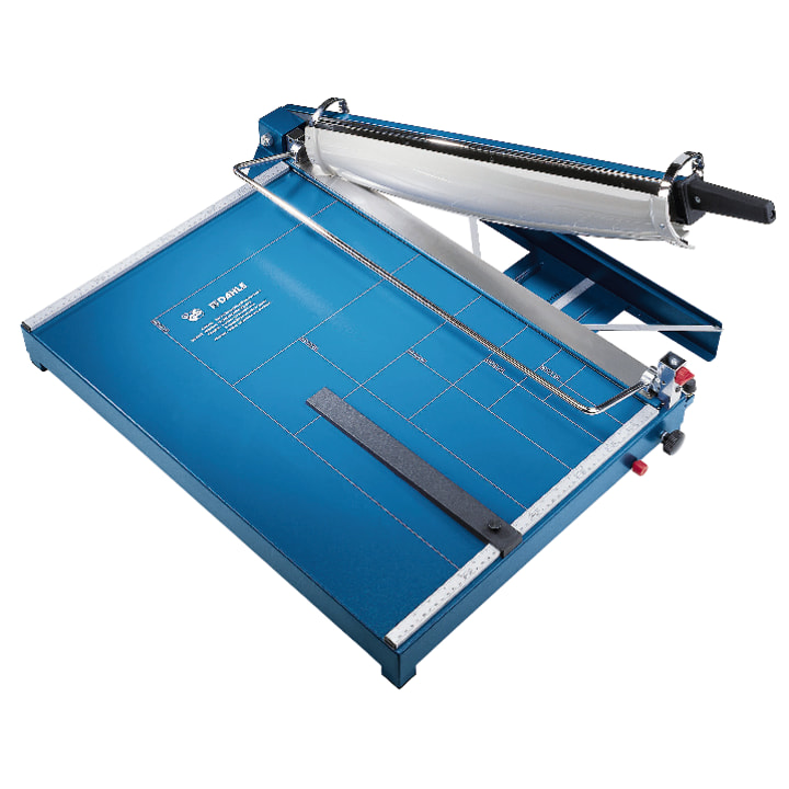 Sicherheits-Schneidemaschine, Schnittlänge 55 cm, Schnittleistung 3,5 mm