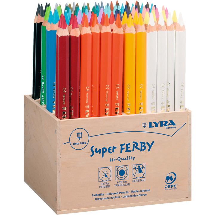 LYRA-Super-Ferby-Buntstifte, 96 Stück