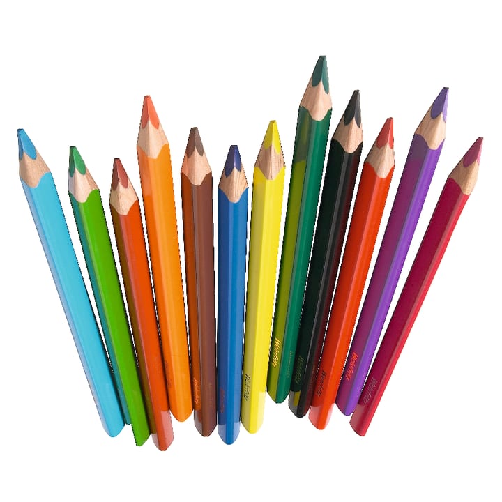 HABA Pro Buntstifte-Set, dreiflächig, 144 Stück