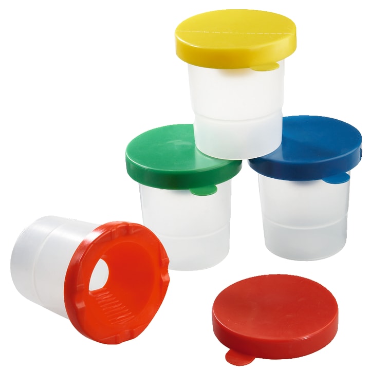 Pinselnapf-Set groß, 12-teilig