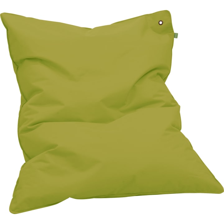 Liegekissen oder Sitzsack aus Rucksackstoff