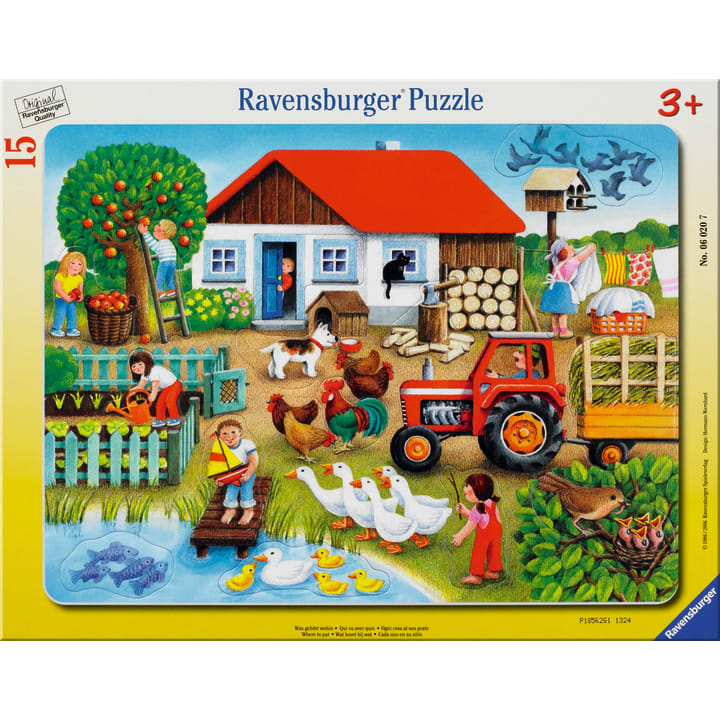 Ravensburger Didacta-Puzzle-Set, 4 Puzzles