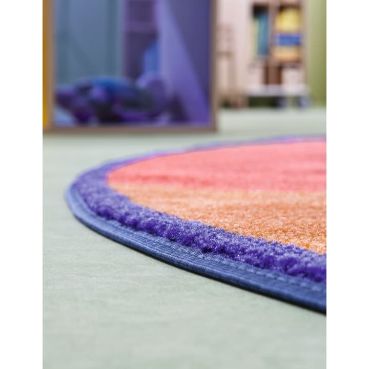 Teppich Farben, rund, Ø 2 m