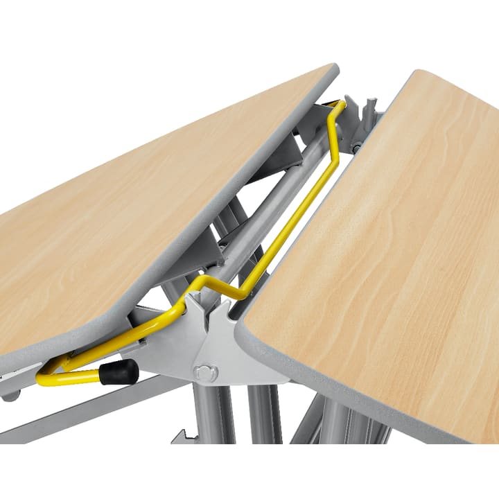 8er-Tisch-Sitz-Kombination, oval, Tisch H 74 cm