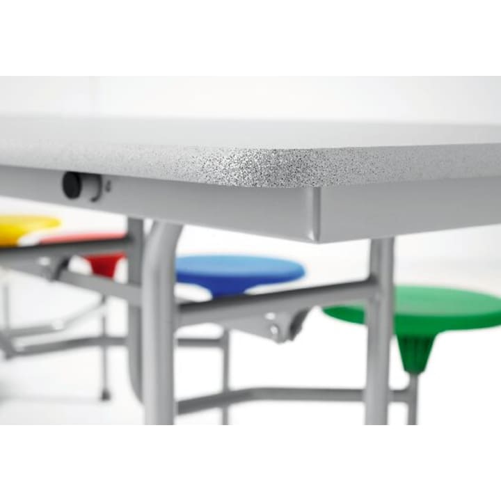 12er-Tisch-Sitz-Kombination, rechteckig,Tisch H66 cm