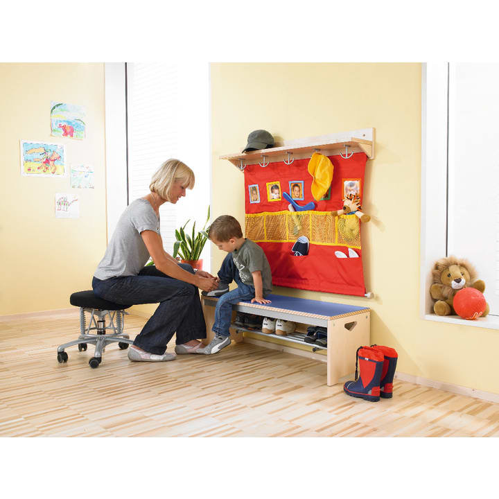 BIOSWING® Hocker Stoff, div. Stoffe, Sitzh. 34 - 44 cm