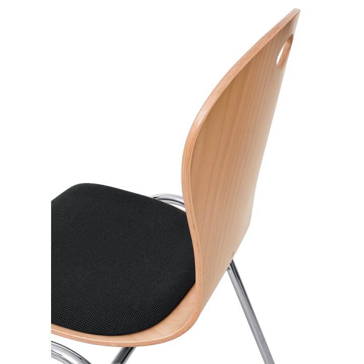 Stuhl Atlanta 6 mit Griffloch, div. Farben, Sitzh. 48 cm