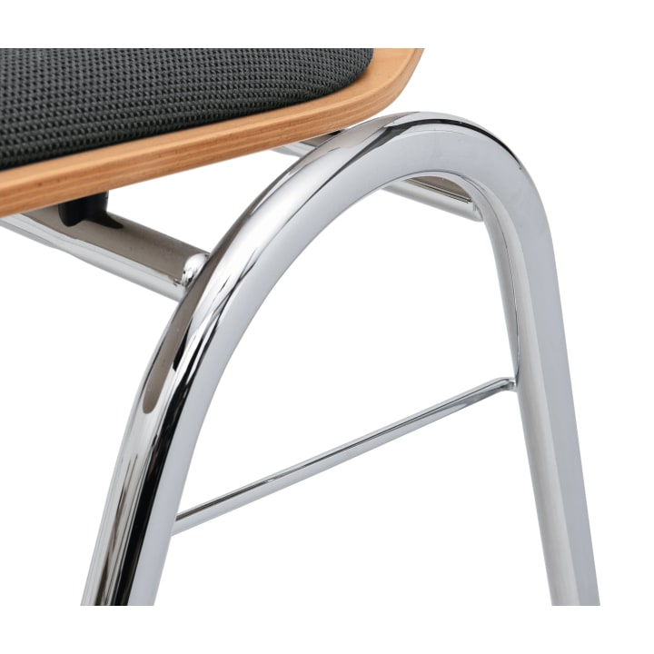 Stuhl Atlanta 6 mit Griffloch, div. Farben, Sitzh. 48 cm
