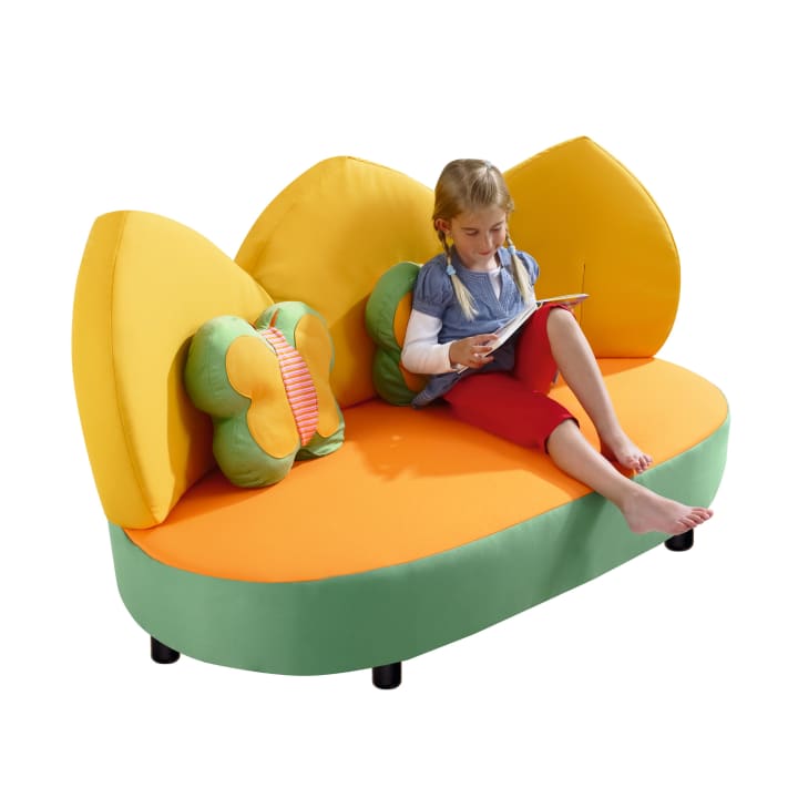 Blütensofa, 140x78x90