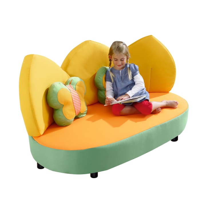 Blütensofa, 140x78x90