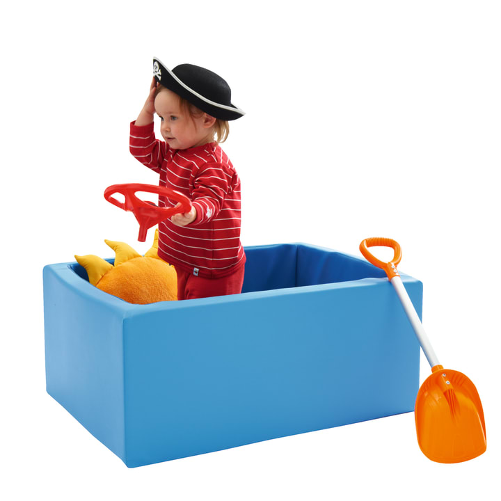 Spielkiste für Kinder, 80x35x60cm