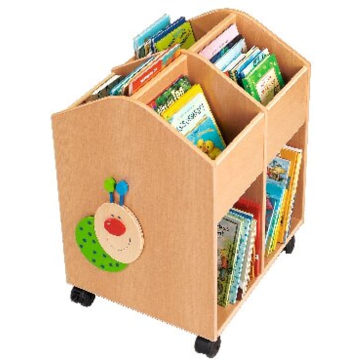 Schrankapplikation Bücherwurm