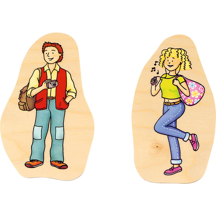 Puzzle-Set Generationen, 40 Teile