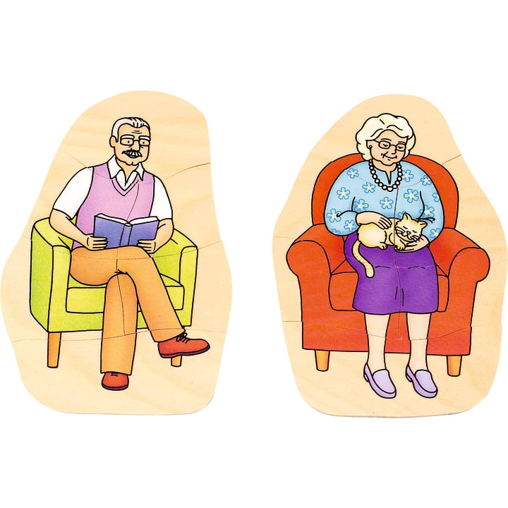 Puzzle-Set Generationen, 40 Teile