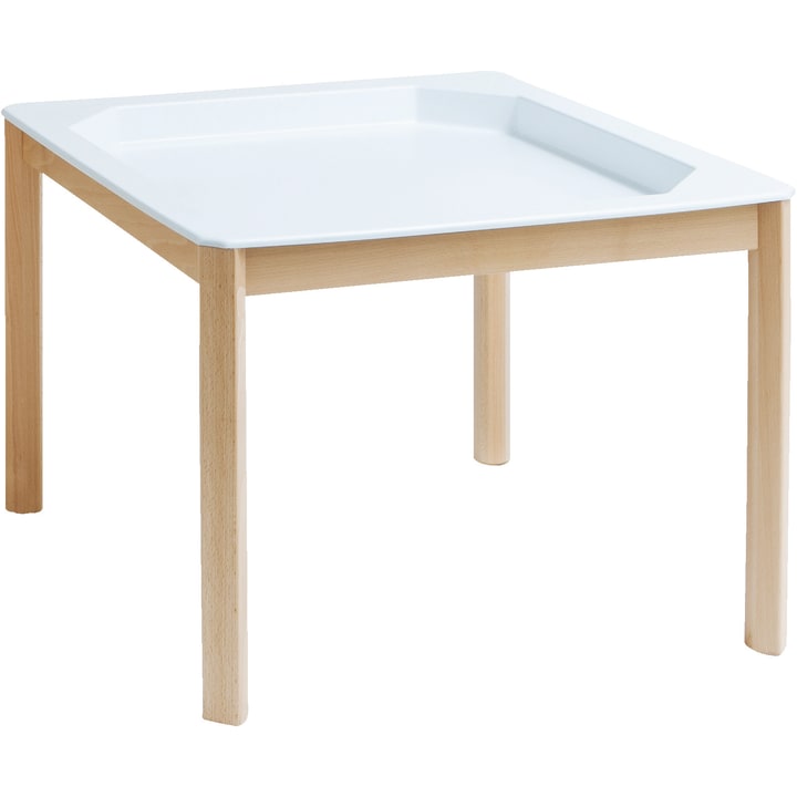 Tisch mit Wanneneinsatz und Deckel