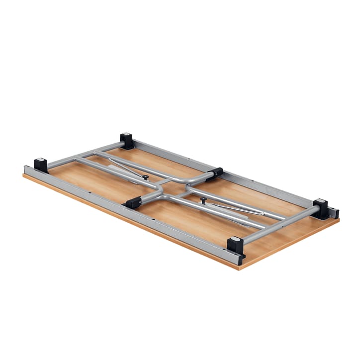 Klapptisch slide T-Fußform, L 140 x B 70 x H 72 cm