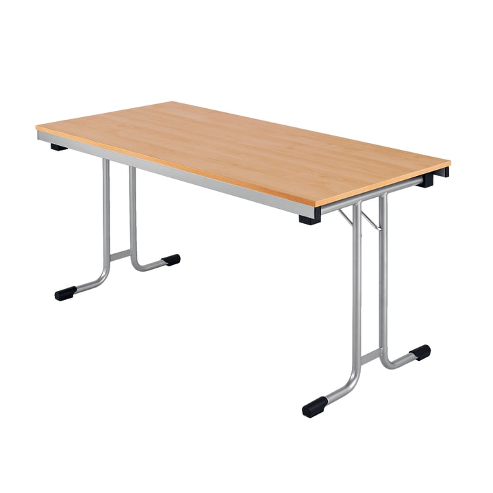 Klapptisch slide T-Fußform, L 140 x B 70 x H 72 cm