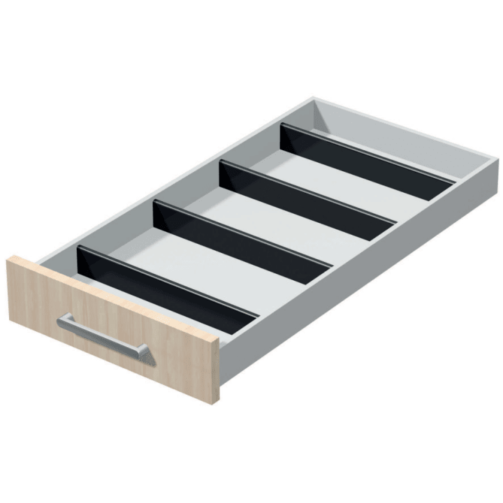 Querunterteilung Container Schreibtisch info, 1 Stück