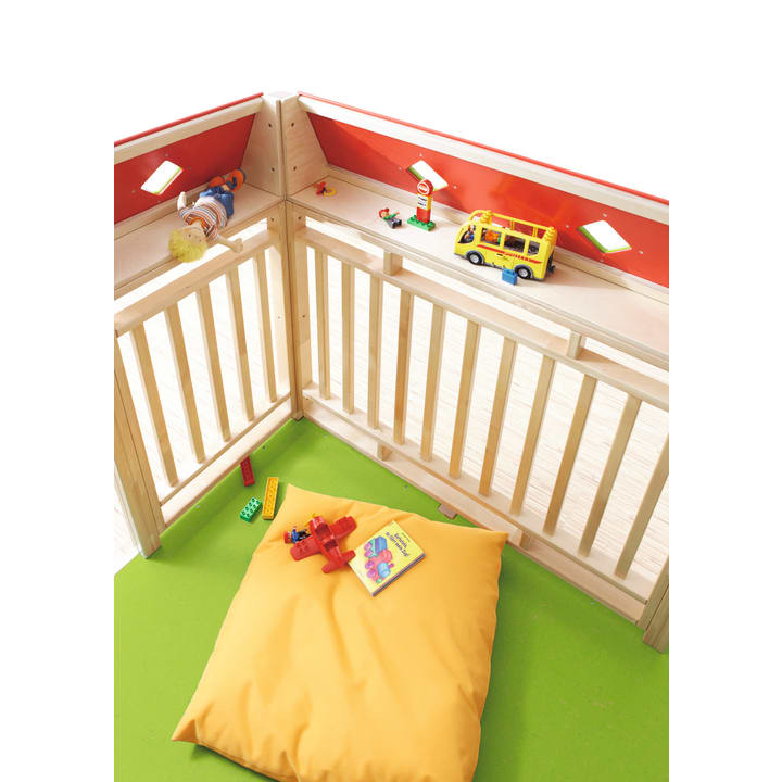 Spielhaus gemino Dachdecker Raute