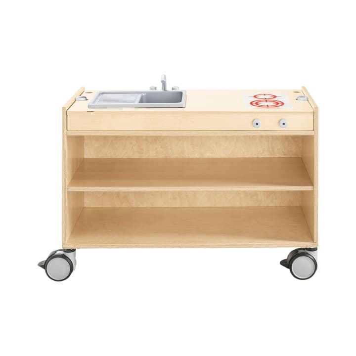 Basisschrank move upp®, Rückwand Birke, B 92,5 x H 53 x T 38 cm