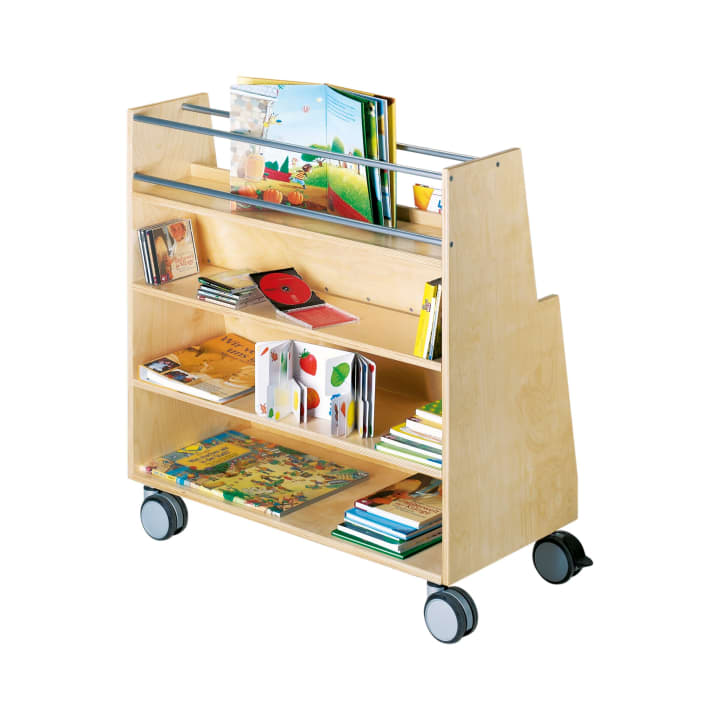 Wendebibliothek in Echtholz hell